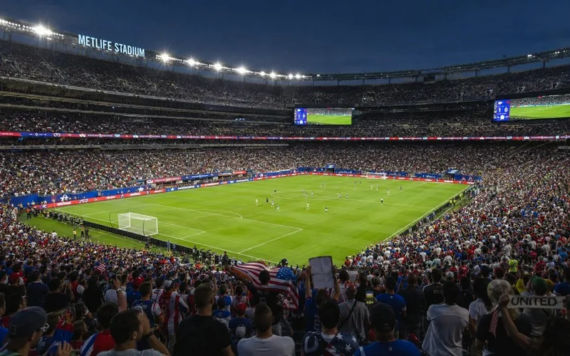 Sân vận động MetLife (New Jersey, Mỹ), nơi sẽ đăng cai trận chung kết World Cup 2026 trong mơ.